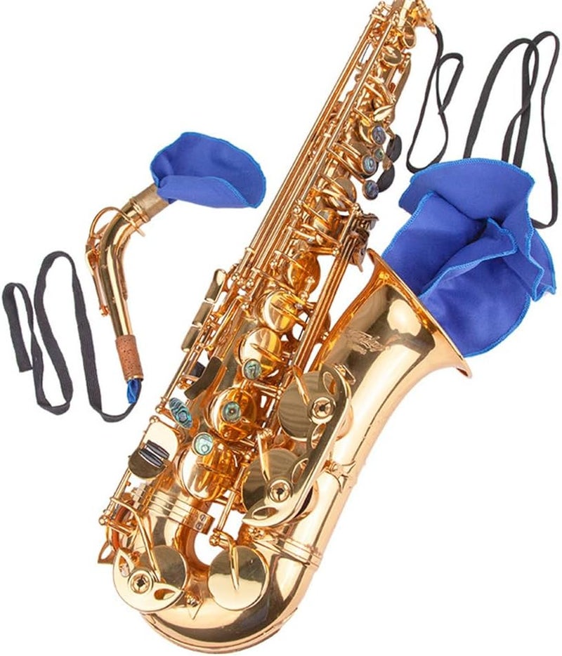 WHTCHSU Saxophone Cleaning Cloth Kit, for Alto Tenor Soprano Sax and Other Wind & Woodwind Instruments, Including 4 * Cleaning Cloth - Image 3